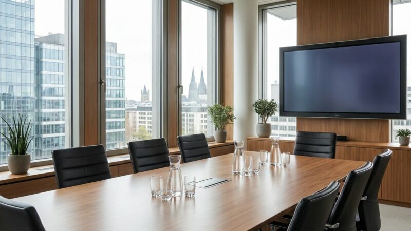 Konferenzraum mieten in Köln