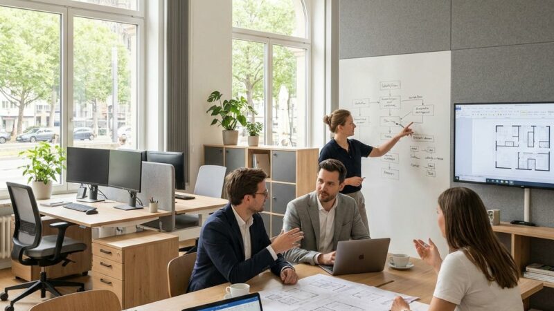Projektbüro einrichten: Checkliste