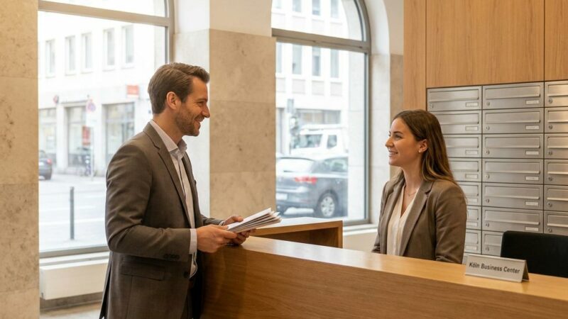 Virtuelle Geschäftsadresse in Köln mieten
